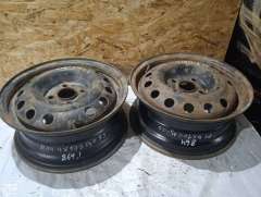  Штампованные диски R14 4x100 DIA55 к Daewoo Lanos T100 Арт 864 - Фото 1
